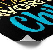 Poster I'm My Mother In Laws Favorite Child Funny Parent (Coin)