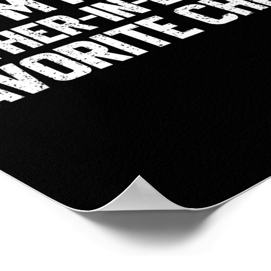 Poster I'm My Mother-in-law's Favorite Child Funny Son Da (Coin)