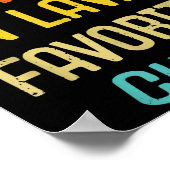 Poster I'm My Mother In Law's Favorite Child Funny Son Da (Coin)