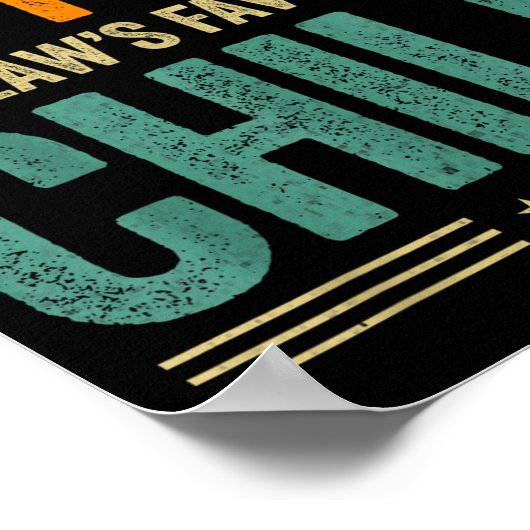 Poster I'm My Mother In Law's Favorite Child Funny Son In (Coin)