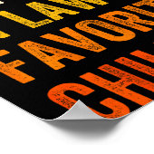 Poster I'm My Mother In Law's Favorite Child Men Women (Coin)