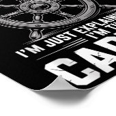 Poster Im Not Arguing Im Just Explaining Why Im The Capta (Coin)