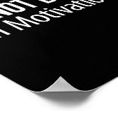 Poster Im Not Bossy - Im Motivational - (Coin)