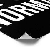 Poster I'm Not Normal Uni-adults Black Modern Funny Casua (Coin)