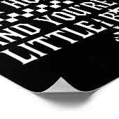 Poster I'm Not Rude Just Honest And You're A Little Sarca (Coin)