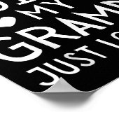 Poster I'm Not Siled My Gramps Just Loves Me Funny Granhi (Coin)