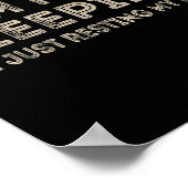 Poster I'm Not Sleeng I'm Just Resting My Eyes Funny Quot (Coin)