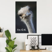 Poster Im O.K. (Bureau à domicile)