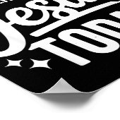 Poster I'm Only Talking To Jesus Today Faith Quote (Coin)