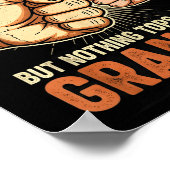 Poster I'm Proud Of Many Things Life Nothing Beats Being  (Coin)