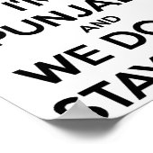 Poster Im Punjabi And We Dont Keep Calm Baby  (Coin)