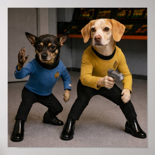 Poster "I'm Ready Captain" (Devant)