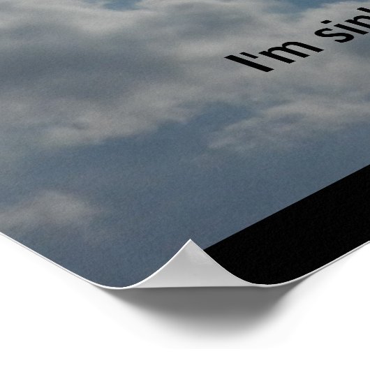 Poster I'M SINKING (Coin)