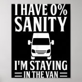 Poster I'm Staying In Tha Van Phasmophobia Funny Drivers  (Devant)