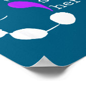 Poster I'm Still Here - Semicolon Gift Suicide Prevention (Coin)