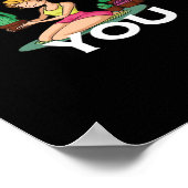 Poster Im Stuck On You Funny Cactus Gardening Playful Des (Coin)