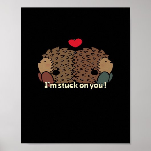 Poster Im Stuck On You Timeless Romantic Design  (Devant)