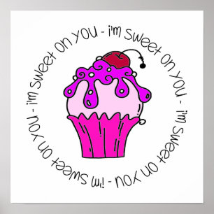 Poster I'm Sweet on You Valentine