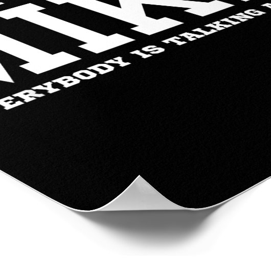 Poster I'm That Legendary Mike Everybody Is Talking About (Coin)