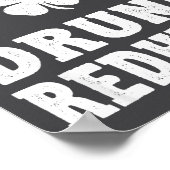 Poster I'm The Drunk Redhead Funny St Patricks Day  (Coin)