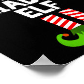 Poster I'm The Dziadzia Elf Christmas Family Pajama Funny (Coin)