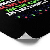 Poster Im The Gift In The Family Funny Favorite Child Chr (Coin)