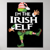 Poster Im The Irish Elf Christmas Eve Xmas Elf Squad Cos  (Devant)