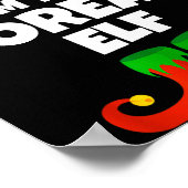 Poster I'm The Korean Elf Family Pajama Christmas Funny K (Coin)