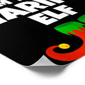 Poster I'm The Marine Elf Family Pajama Christmas Biology (Coin)