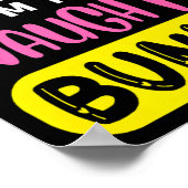 Poster Im The Naughty Bunny Rabbit Ears Egg Funny Easter  (Coin)