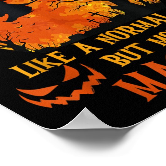 Poster I'm The Noni Witch Like A Normal Grandma Halloween (Coin)