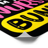 Poster Im The Nurse Bunny Rabbit Ears Egg Funny Easter D  (Coin)