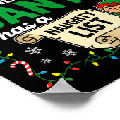 Poster I'm The Reason Santa Has A Naughty List Funny Chri (Coin)