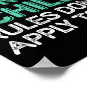 Poster I'm The Youngest Child Rules Don't Apply To Me Sib (Coin)