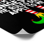 Poster I'm The Youngest Elf Matching Family Christmas (Coin)