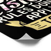 Poster I'm The Youngest Sister Rules Don't Apply To Me Si (Coin)