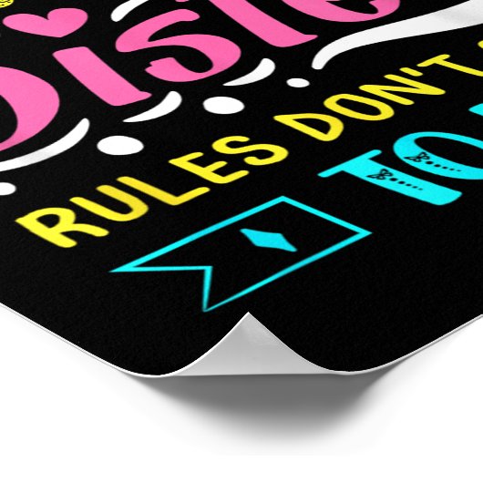 Poster I'm The Youngest Sister Rules Don't Apply To Me Si (Coin)