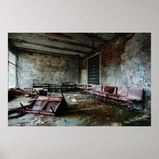 Poster Im Wartesaal des Zerfalls (Devant)