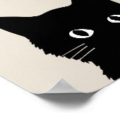 Poster I'm watching you pooping cat (Coin)