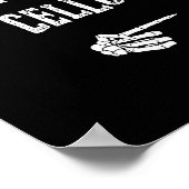 Poster I'm With Cello Halloween Costume Funny Couples Mat (Coin)