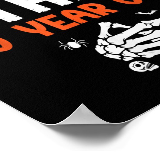 Poster I'm With The 50 Year Old 50th Birthday Halloween C (Coin)