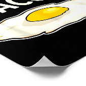 Poster I'm With The Bacon Eggs Easy Halloween Matching Co (Coin)