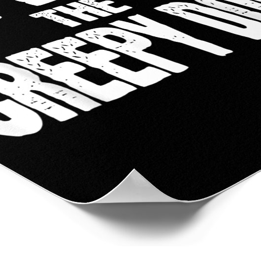 Poster I'm With The Creepy Doll Funny Matching Halloween (Coin)