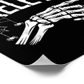 Poster I'm With The Skeleton Funny Halloween Costume  (Coin)