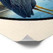 Poster Image 3D circulaire d'un héros de nuit à couronnem (Coin)