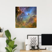 Poster Image à grand champ de la nébuleuse de l'aigle (Bureau à domicile)