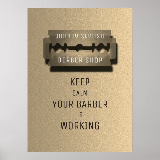 Poster Image abstraite moderne humoristique inspiration s (Devant)