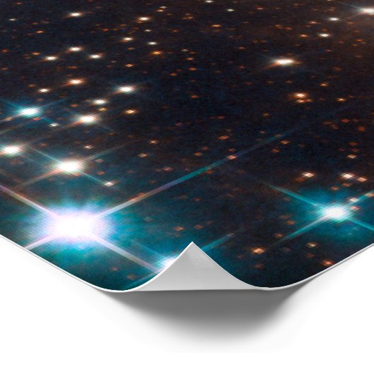 Poster Image ACS de Hubble complète de NGC 3603 (Coin)