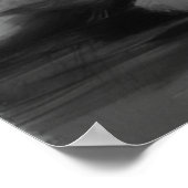 Poster Image Ai, Croquis Au Charbon. Cute Kitten (Coin)