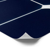 Poster Image amusante d'un panneau solaire (Coin)